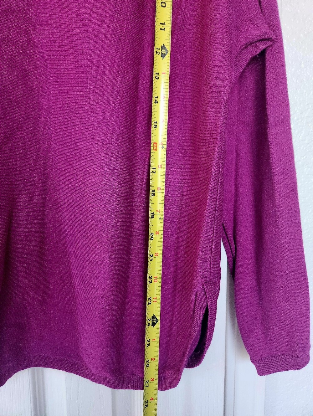 Polo Ralph Lauren Magenta Light Sweater Top Size XL - Picture 6 of 6